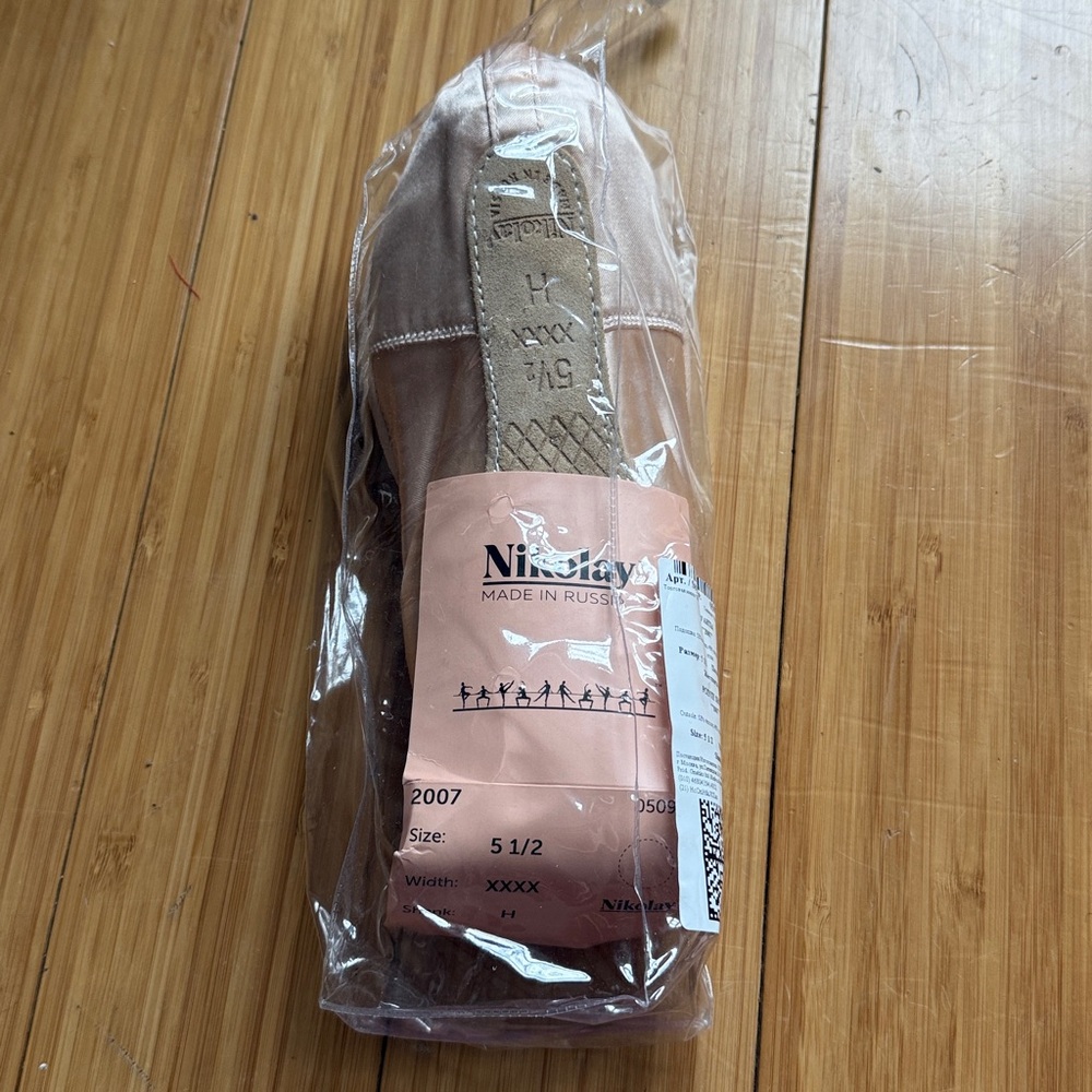 Nikolay 2007 Pointe Shoes (5, 4X, H)